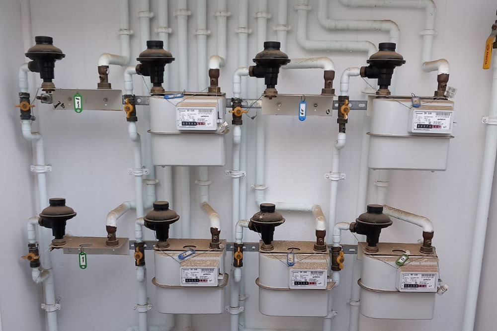 Gas Sevilla - Batería de Contadores de Gas