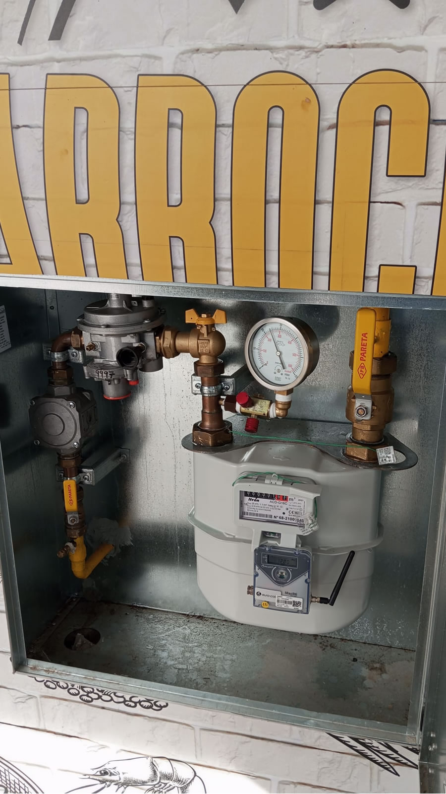 Gas Sevilla - Instalación de gas en asador